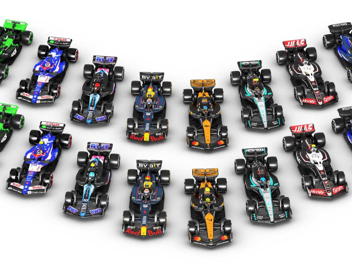Hot Wheels moves into pole position with extensive new Formula 1 car&nbsp;collection
