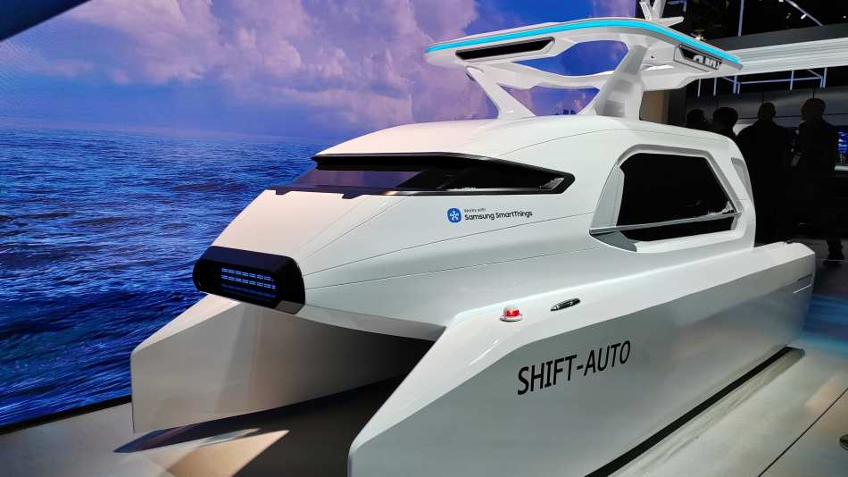 Samsung Smartthings for Ships model at CES