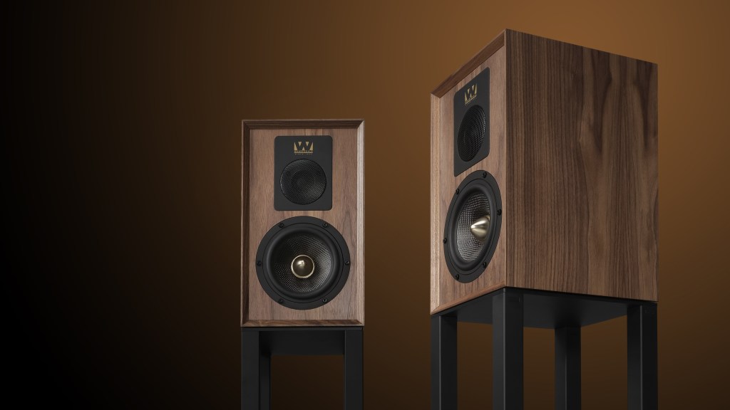 Wharfedale Aston pair on stands