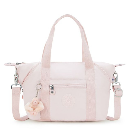 Kipling art mini tote in pink 
