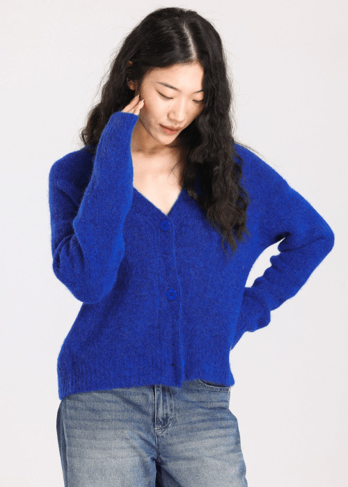 Royal blue cardigan 
