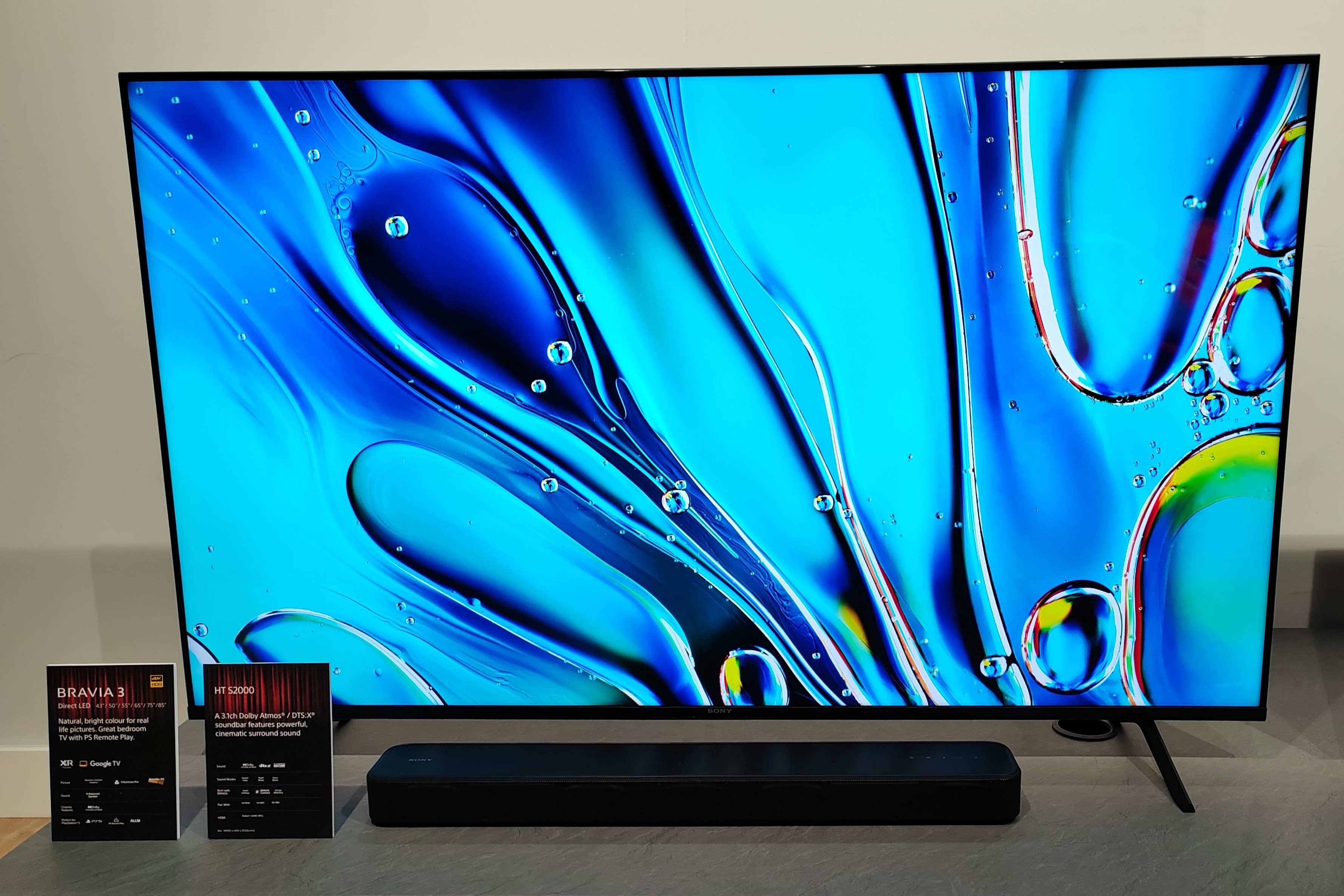 Sony 2025 BRAVIA TV and soundbar hands-on preview: QD-OLED and