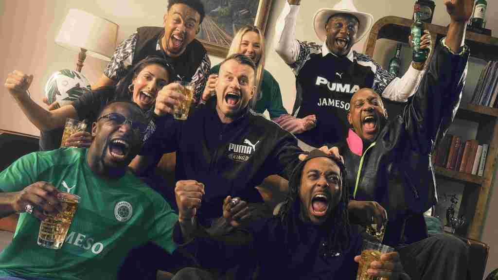 Jameson x Puma campaign Full group