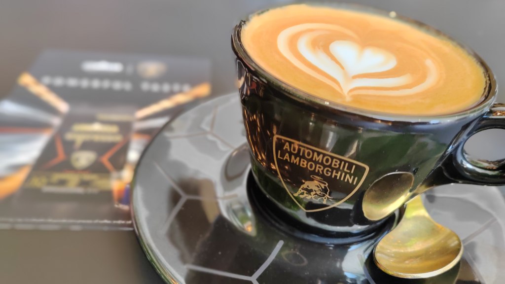 Lavazza coffee in cup