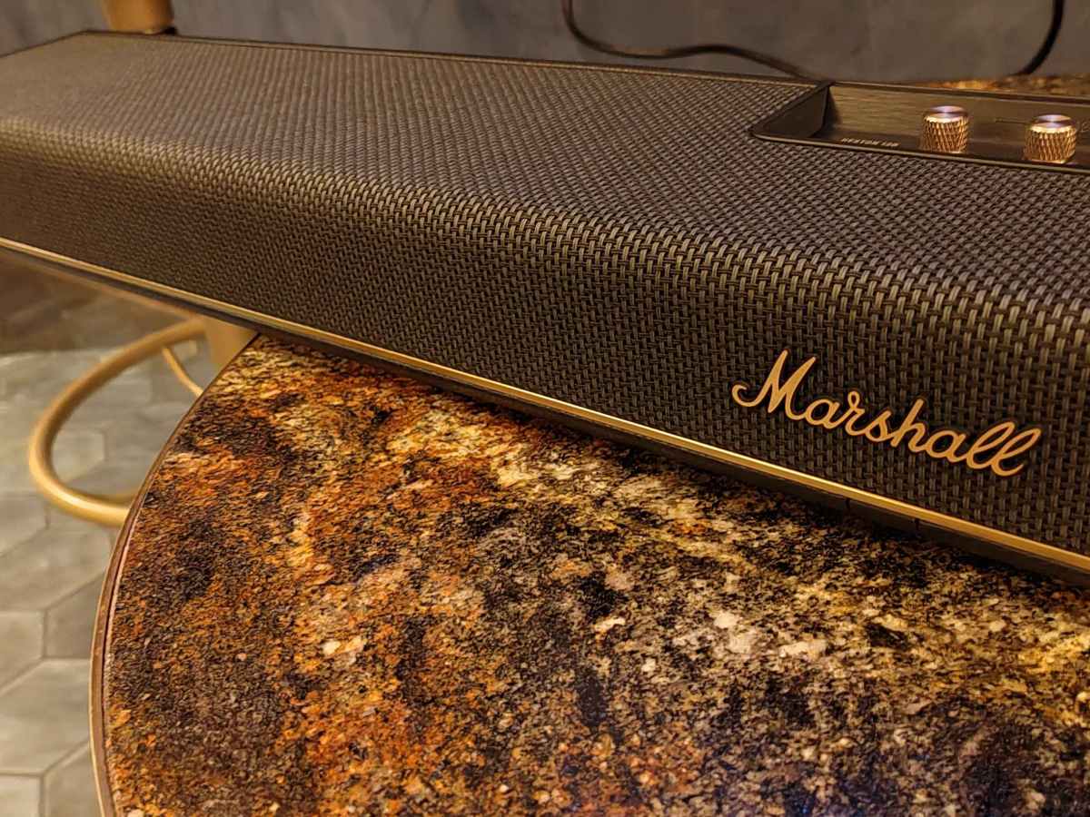 Marshall Heston 120 first review: This ballsy soundbar caught me off guard, in the best&nbsp;way