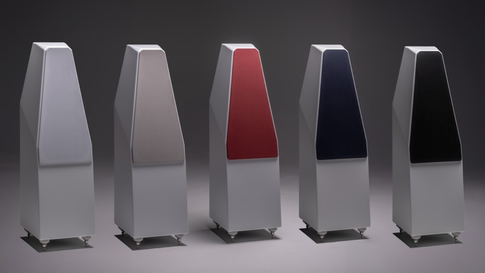 Sabrina V with Ethereal White with various grille colour options