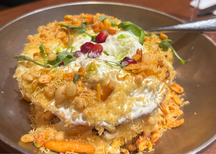 Gupta Ji’s Dahi Bhalla Tokri Chaat at Farzi London 