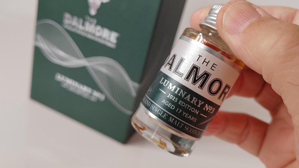 The Dalmore Luminary No. 3 whisky sample