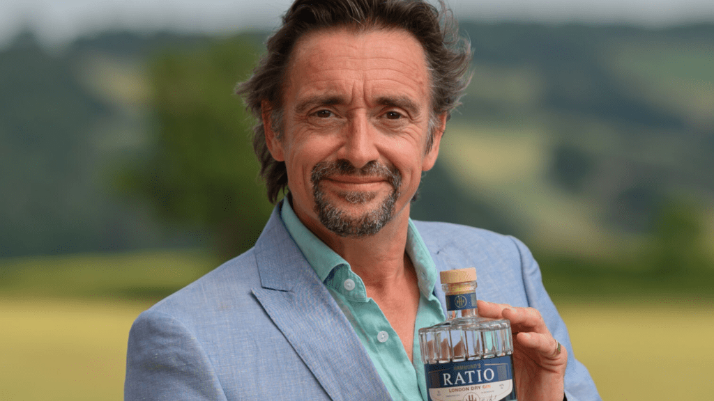 Richard Hammond with his gin brand