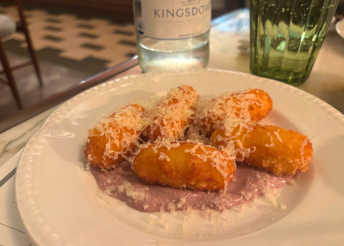 Cheese croquettes at Nessa