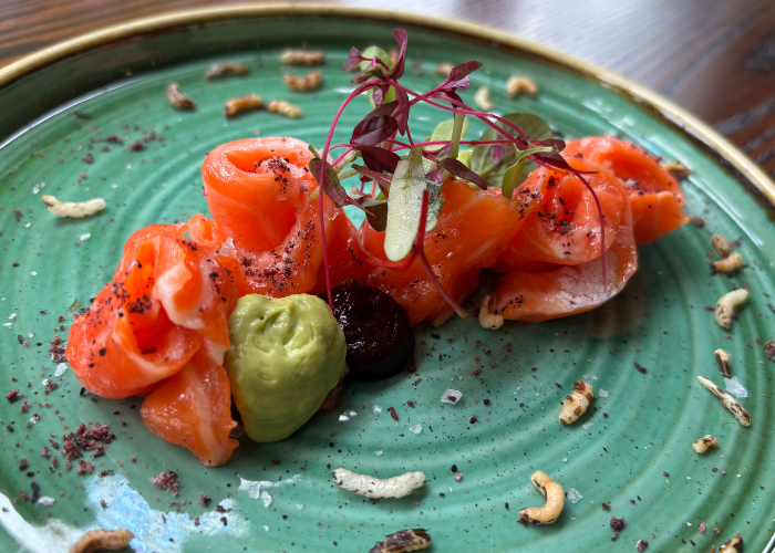 Sea trout at Chicome restaurant London