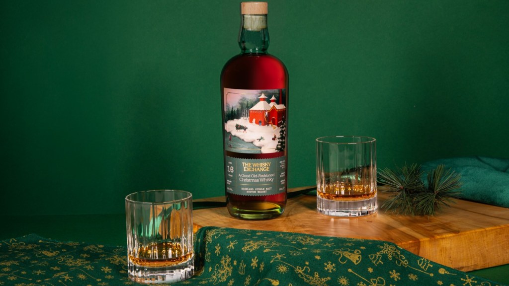 An Old Fashioned Christmas and glasses