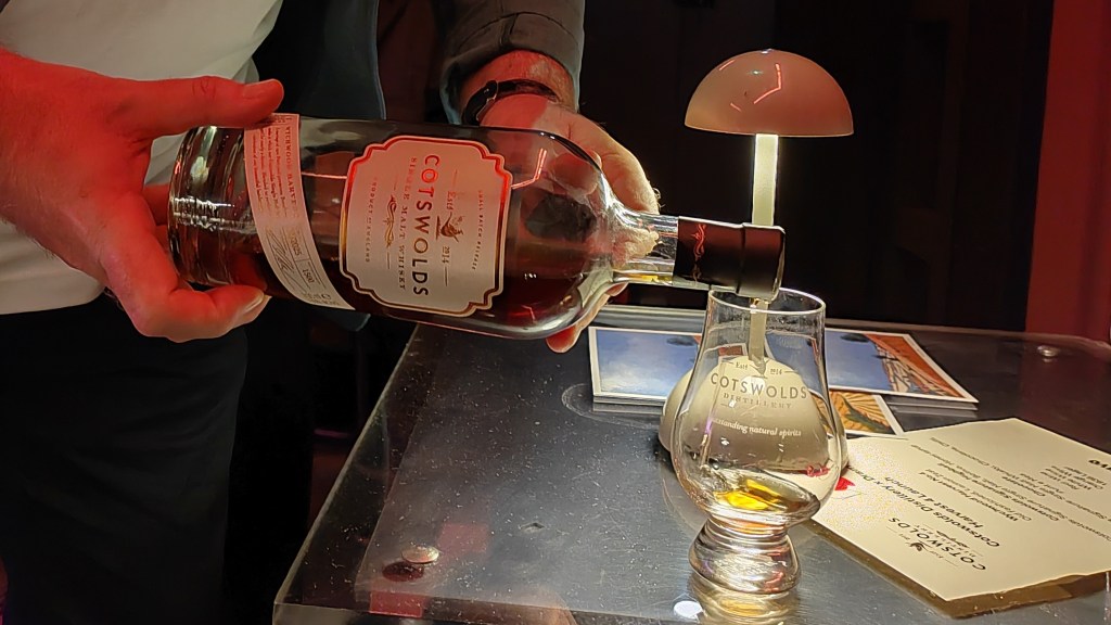 Cotswold Dram launch for Wychwood Harvest whisky
