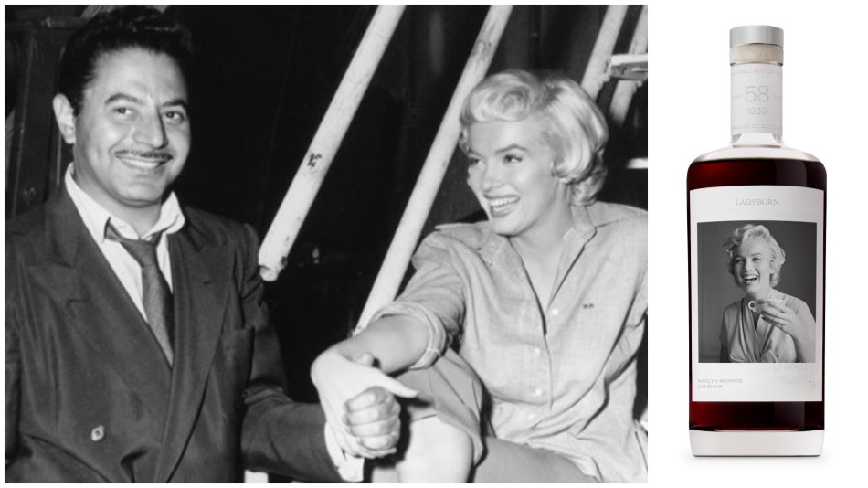 Ladyburn Marilyn Monroe by Sam Shaw whisky