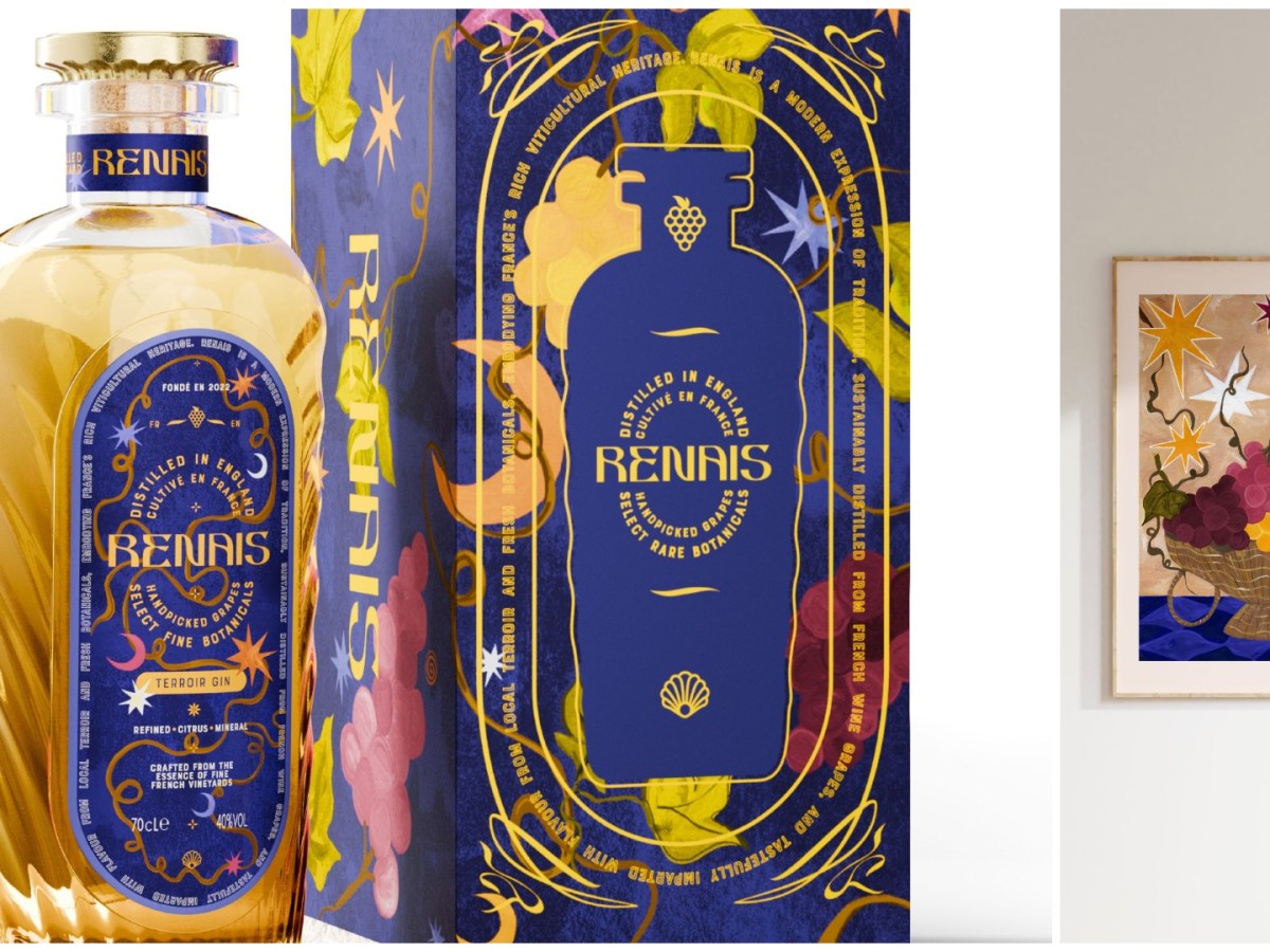 Renais launches limited-edition Harvest Gin in collaboration with London artist Frankie&nbsp;Penwill
