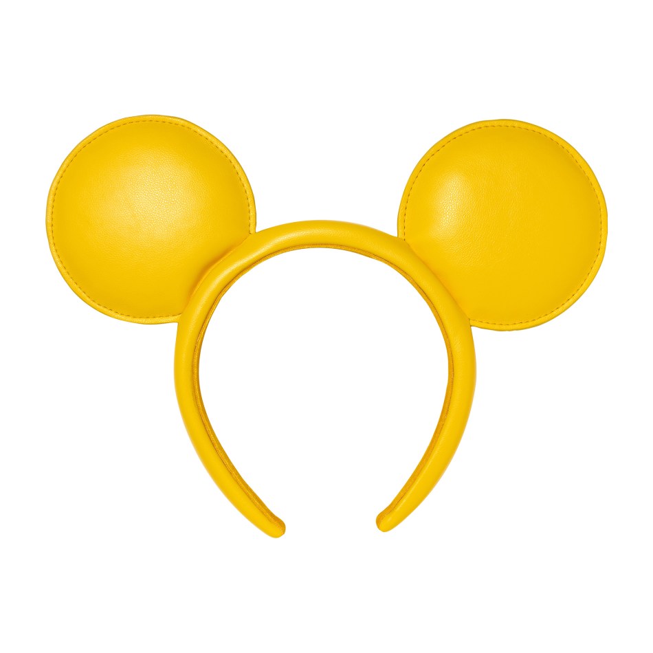 Selfridges Disney yellow collection Mickey Mouse ears 