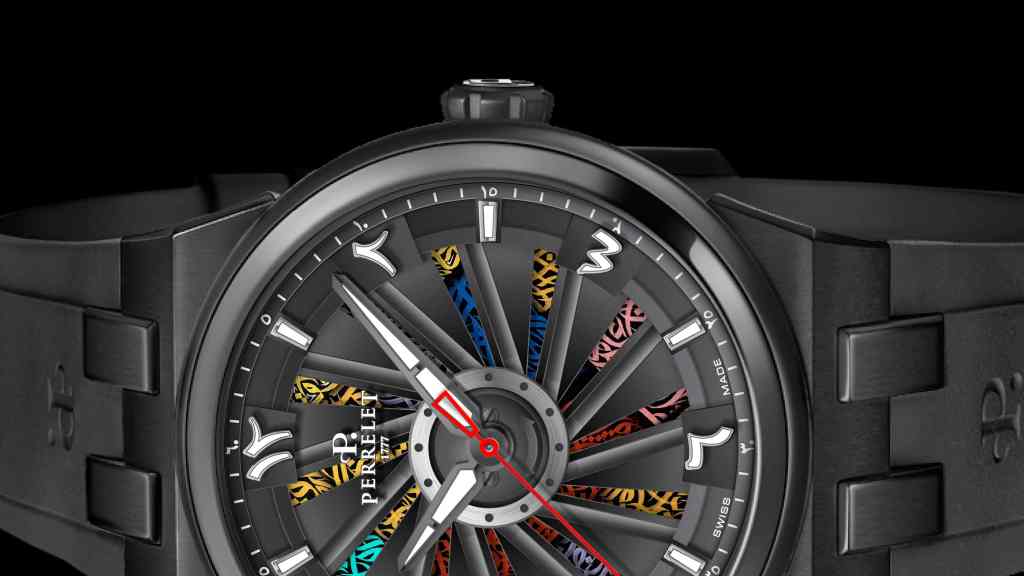 Perrelet x Diaa Allam Limited Edition watch dial
