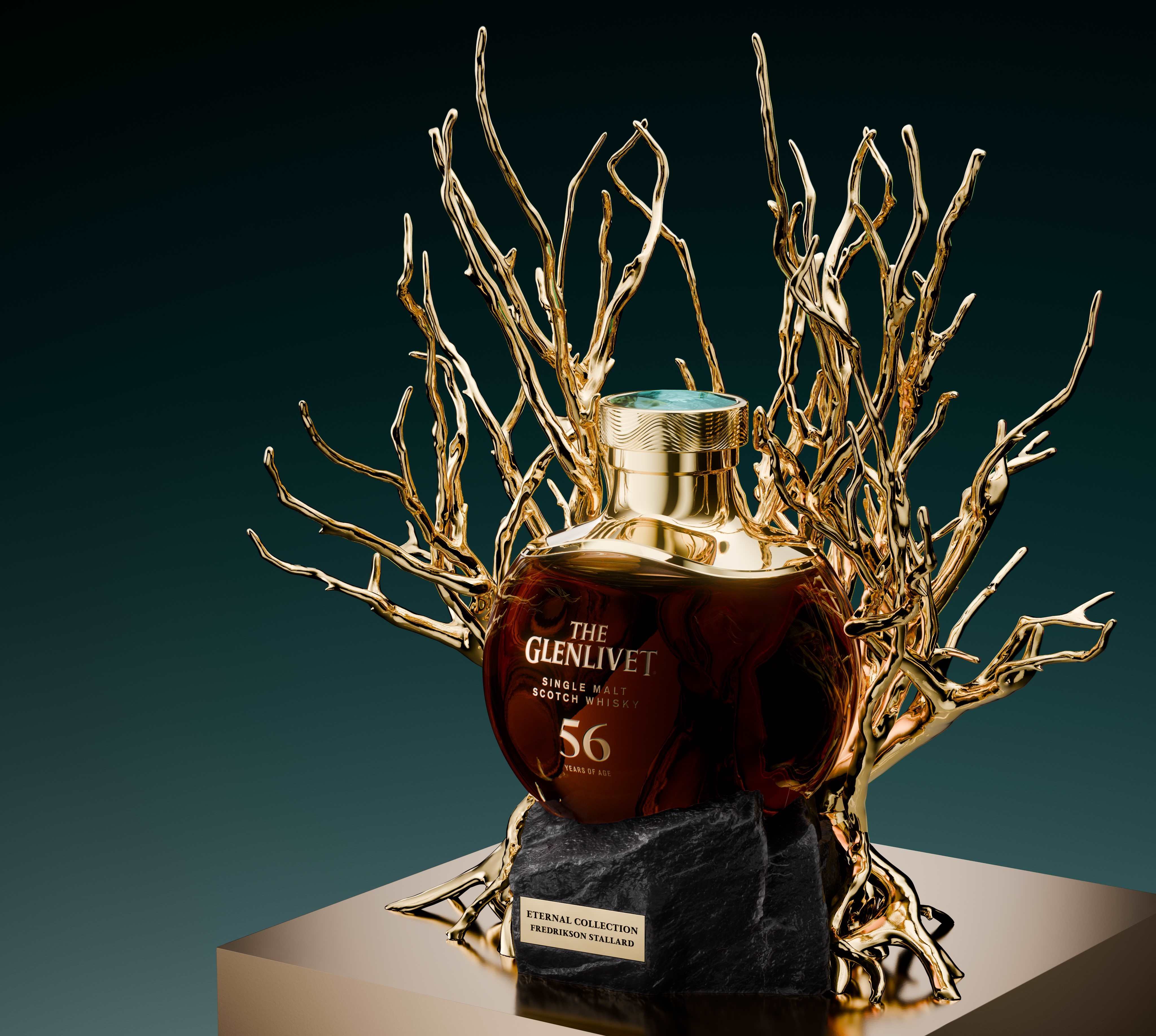 First pour: Ultra rare The Glenlivet 56 Year Old whisky – it's not