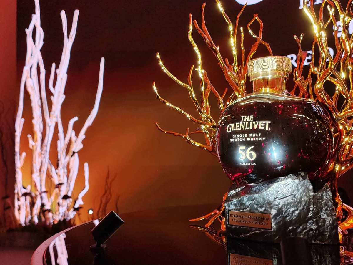 First pour: Ultra rare The Glenlivet 56 Year Old whisky – it’s not just the price tag that’s&nbsp;rich