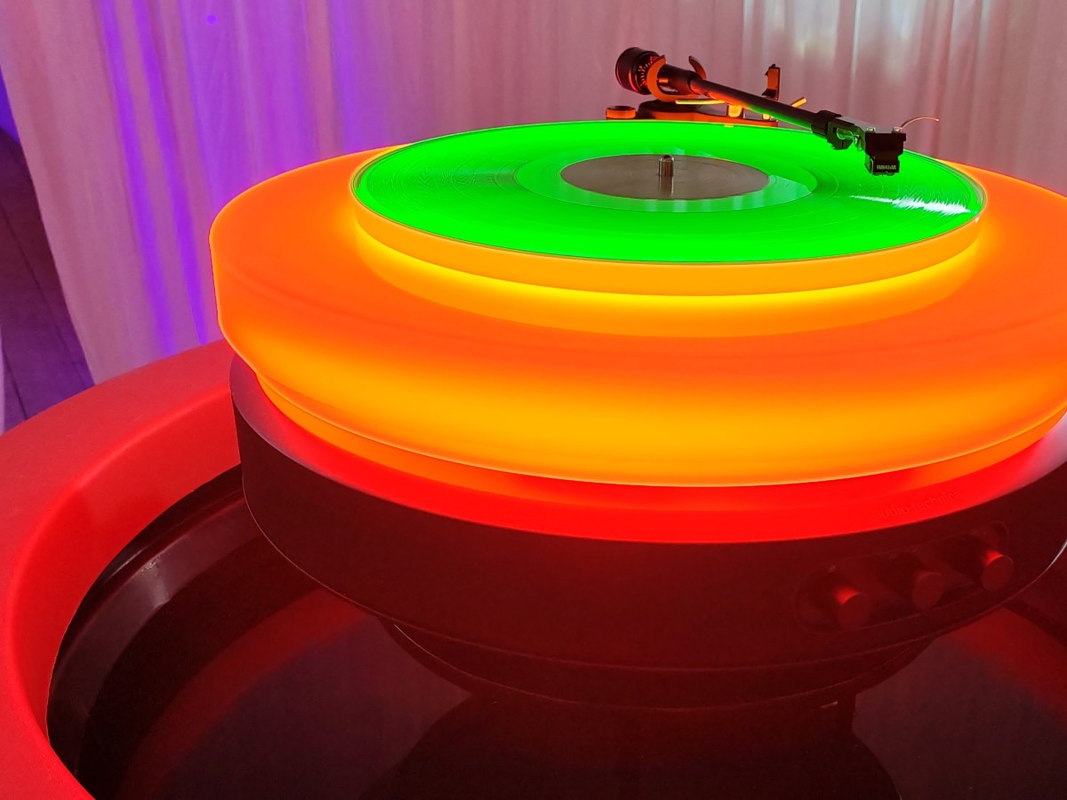 Audio-Technica Hotaru first review: floating, glowing turntable elevates vinyl&nbsp;playback