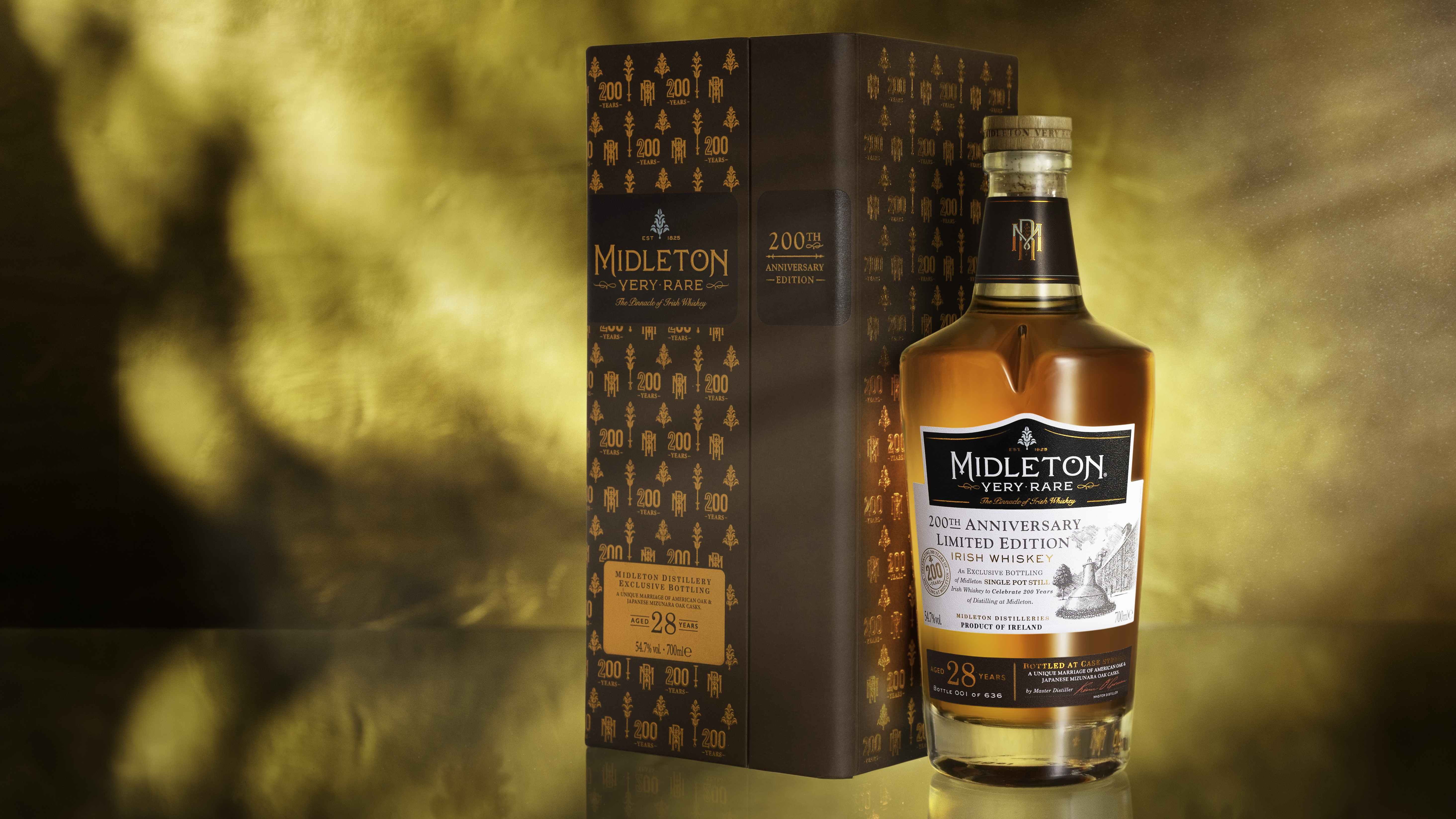 Only 636 Bottles: Midleton celebrates bicentennial with 28 year