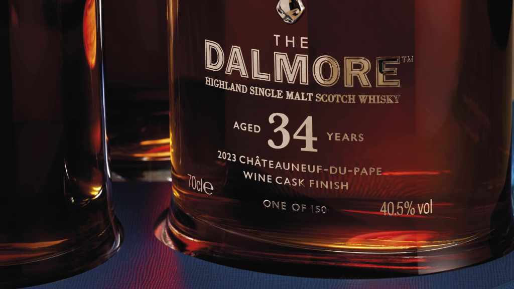 The Dalmore Cask Curation Third Series Bottle_II_ label up close