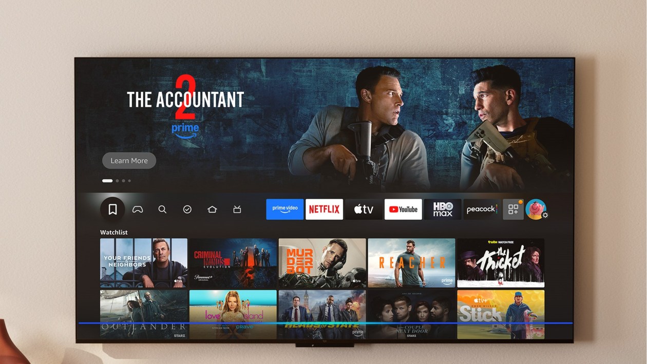 Amazon Fire TV 2026 on wall