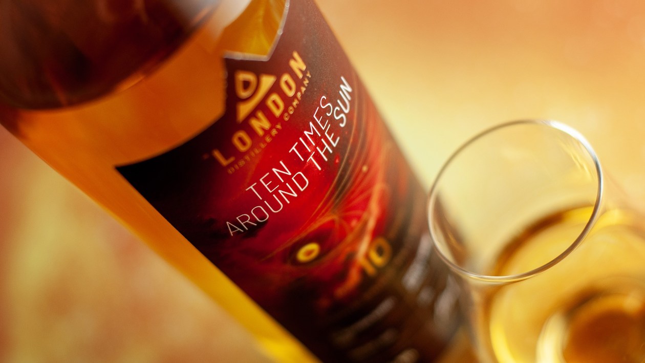 The London Distillery Company 10-year-old single malt, Ten Times Around the Sun whisky