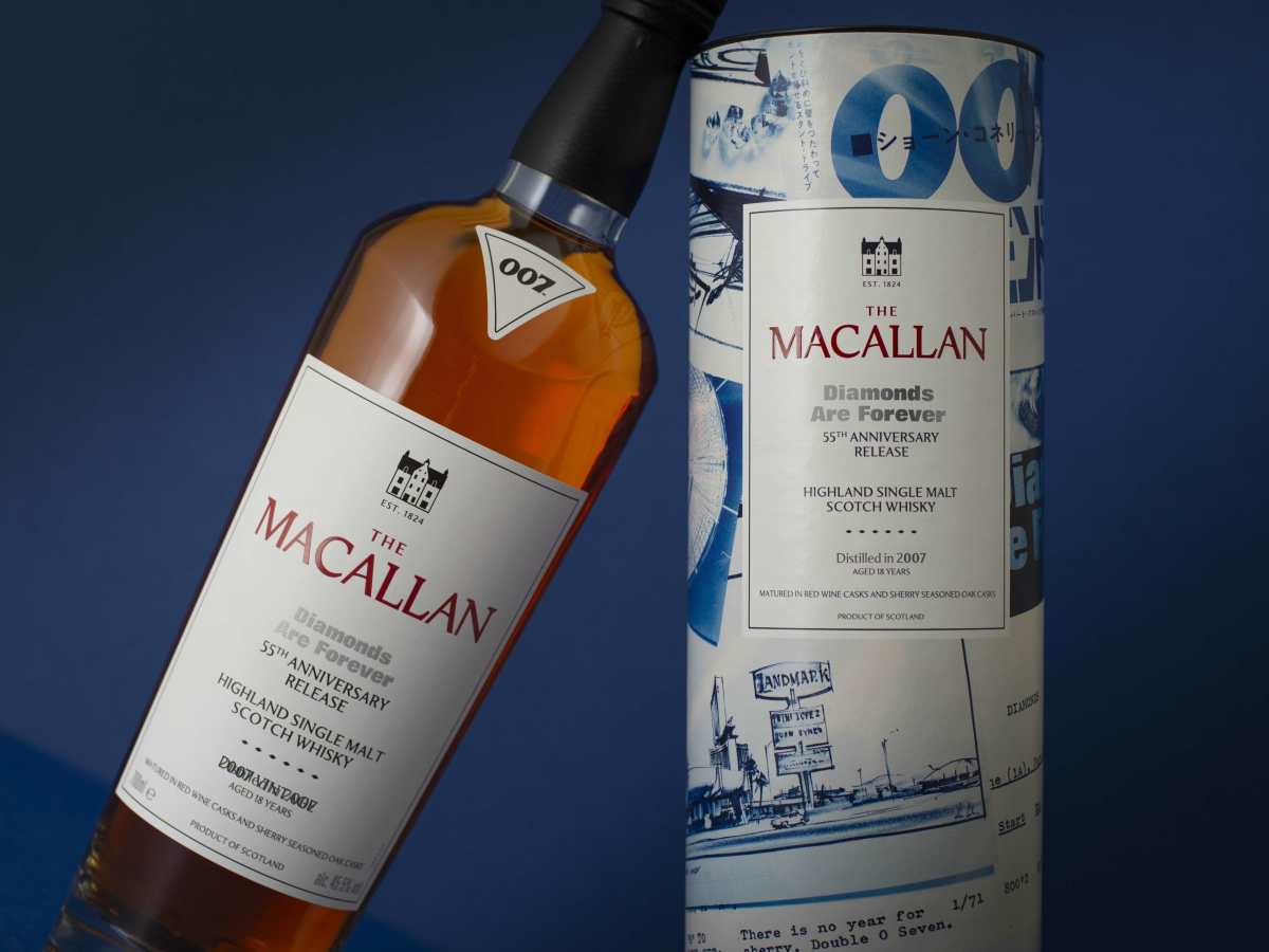 Licensed to thrill: The Macallan marks Diamonds Are Forever with 55th anniversary Bond&nbsp;whisky