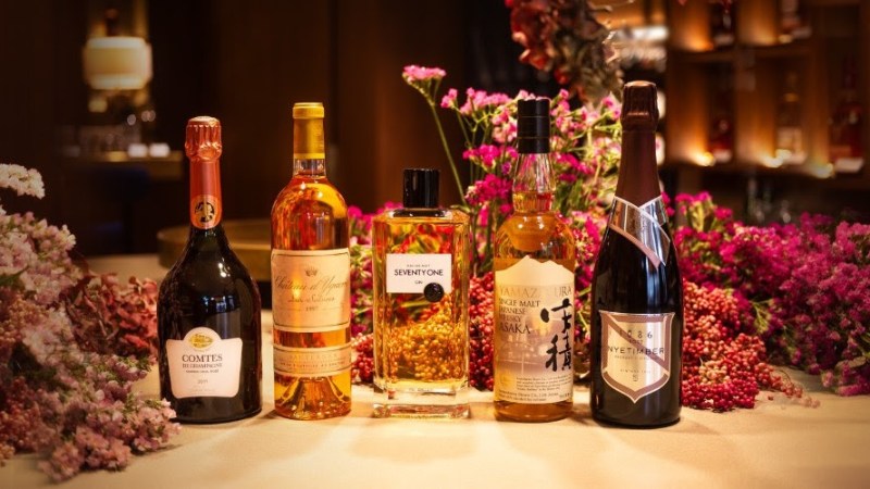 Valentines day drinks from Hackstons