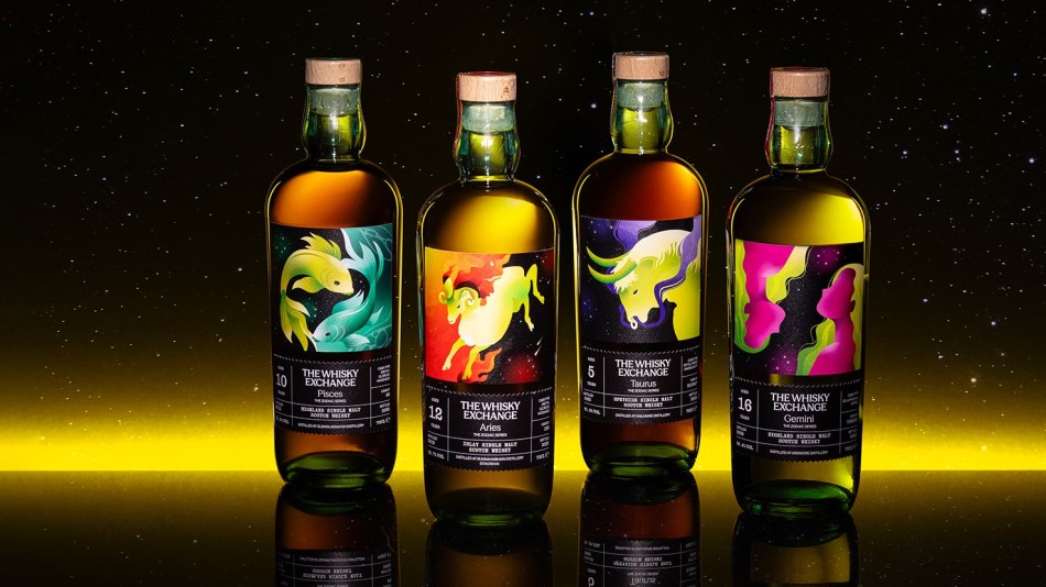 The Whisky Exchange Zodiac whisky series