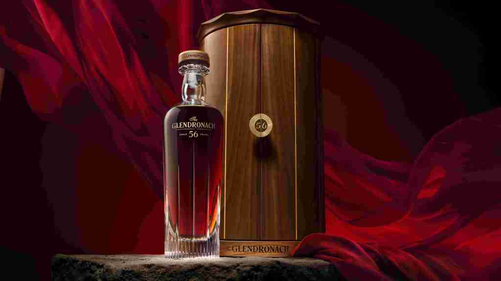 The Glendronach 56YO_Hero_Bottle + Box