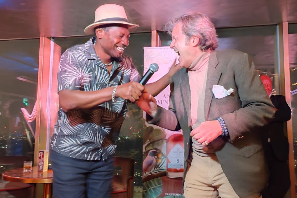 Ian Burrell rum ambassador 