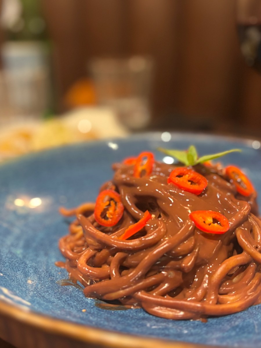 I tried London’s viral chocolate pasta… but it’s the fresh Italian classics here which stole my heart 