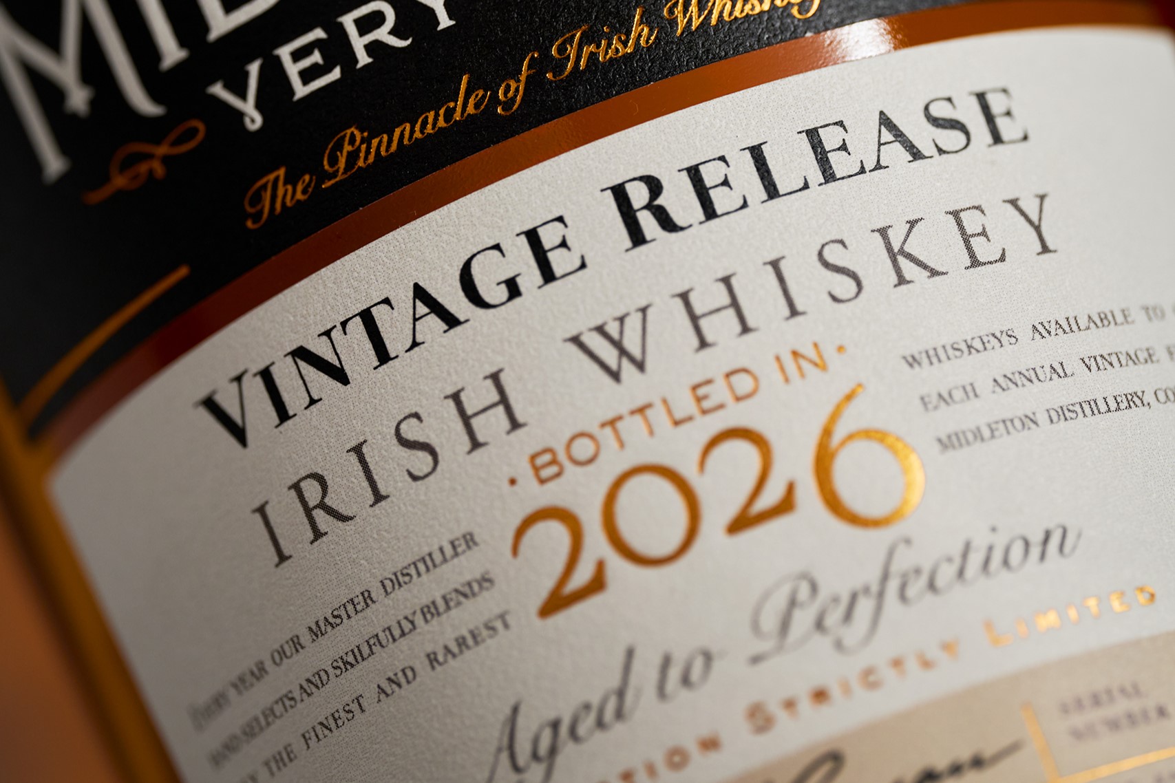 ウイスキー MIDLETON VERY RARE 2026 vintage release Midleton Very Rare 2026 Vintage Release - Midleton Distillery