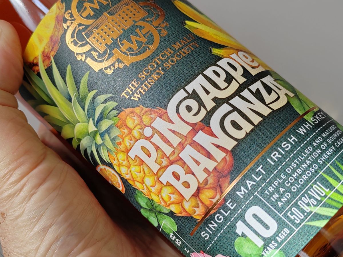 Triple-distilled Pineapple Bananza Irish single malt joins SMWS Heresy&nbsp;range