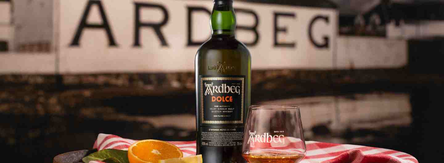 Ardbeg Dolce and distillery