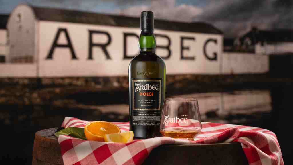 Ardbeg Dolce and distillery