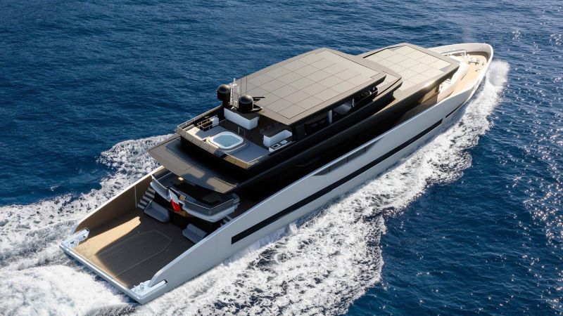 GX Superyachts GX42 cruising