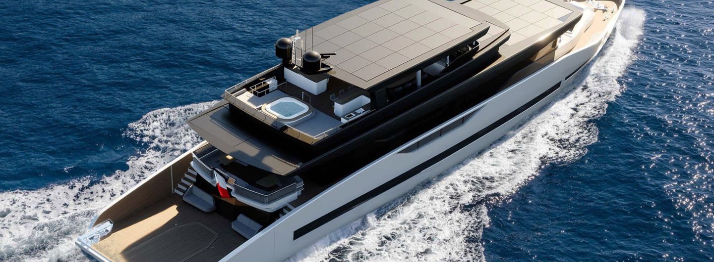 GX Superyachts GX42 cruising
