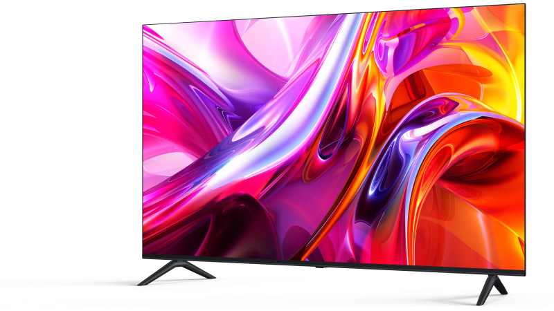 Haier K85 65-inch TV at an angle