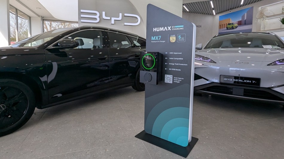 Humax EV Charging at BYD