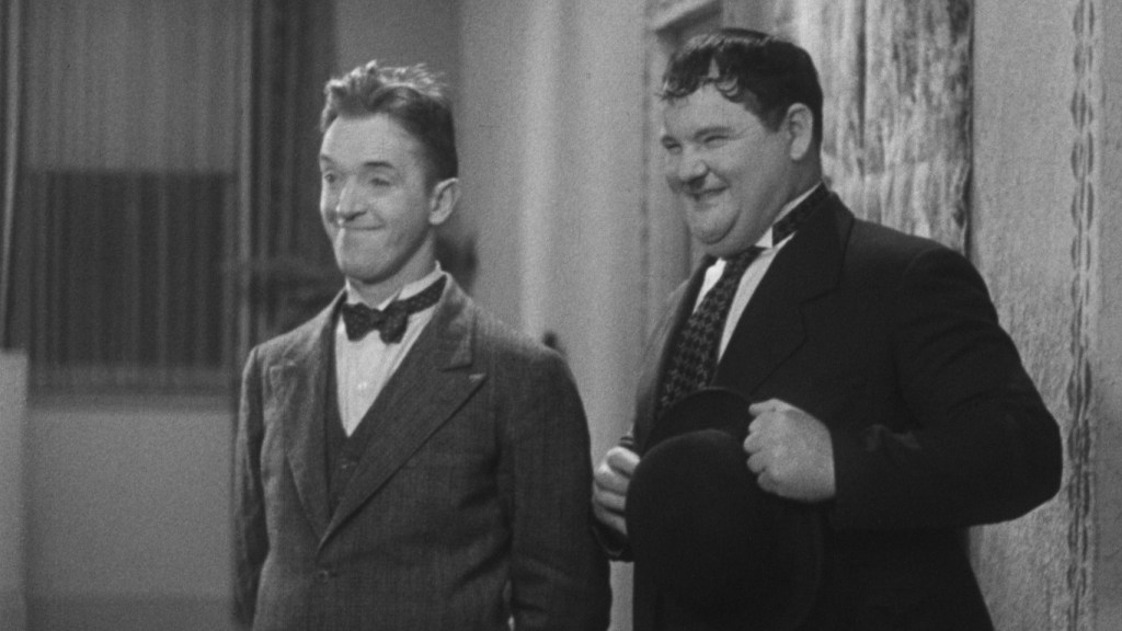 Laurel & Hardy Unaccustomed as we are