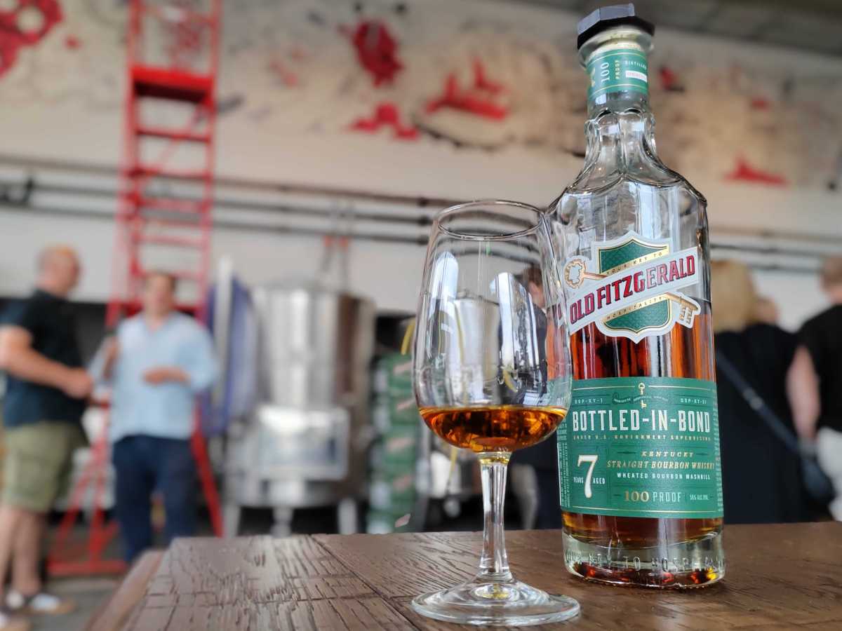 First pour: Heaven Hill Old Fitzgerald 7 Year Old wheated bourbon is a real sweet&nbsp;charmer