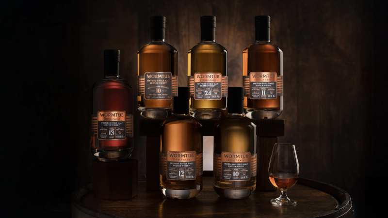 Wormtub whisky Group shot