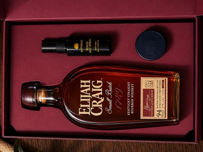 Elijah Craig and Ruffians barbershops partner on bourbon-inspired grooming gift&nbsp;set