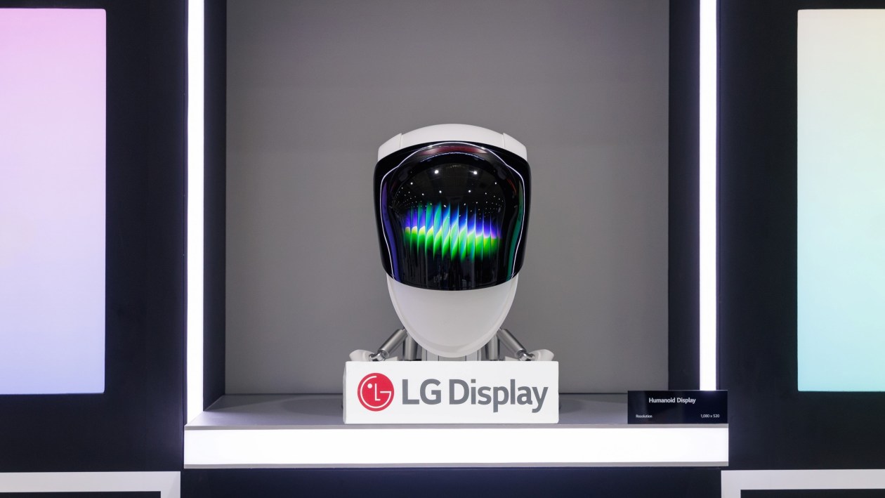 LG Display's Humanoid Display prototype