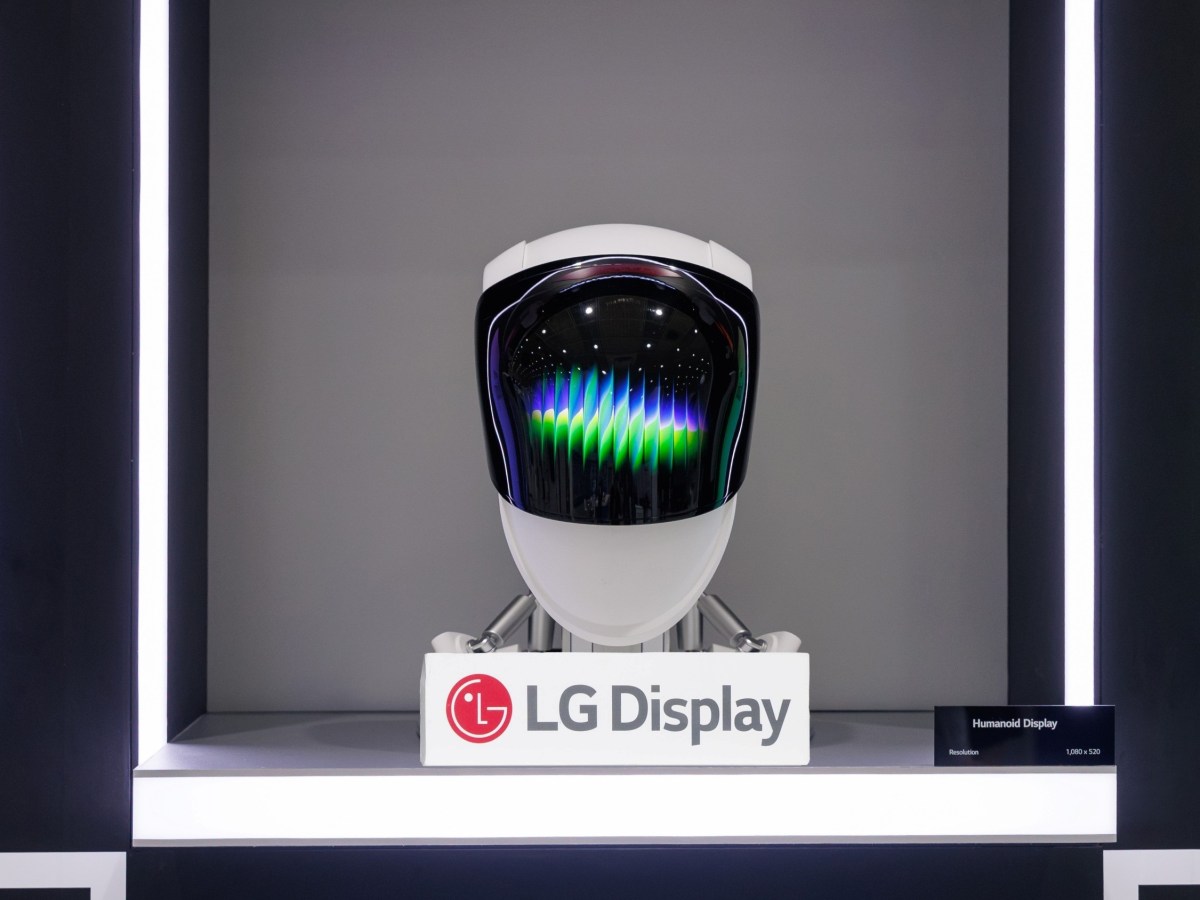 LG Display imagines a future where OLED becomes the face of humanoid&nbsp;robots
