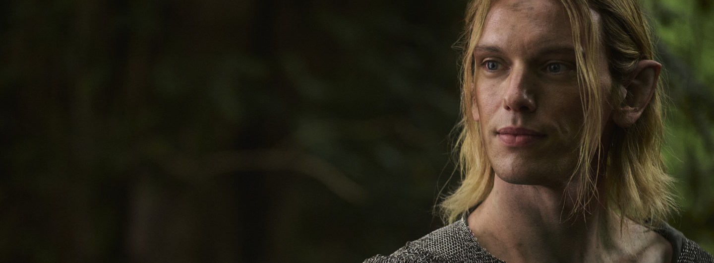 Jamie Campbell Bower in LOTR Rings of Power S3