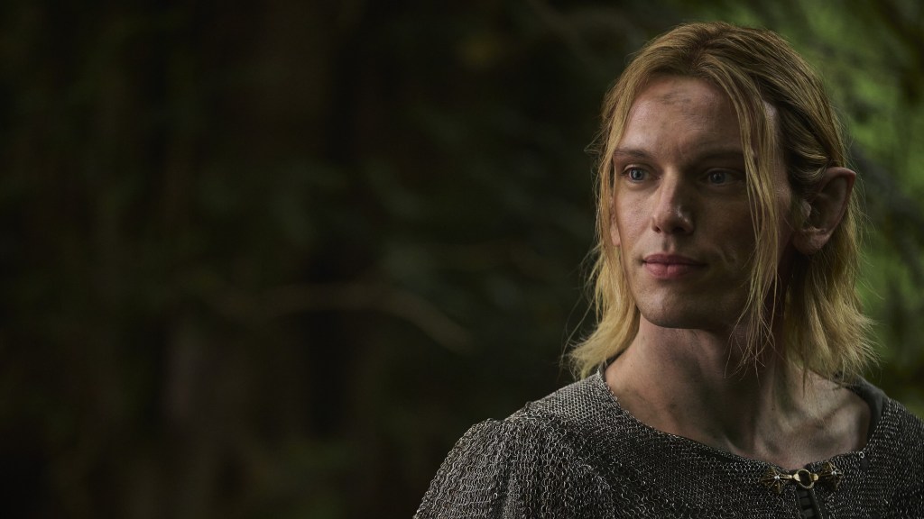 Jamie Campbell Bower in LOTR Rings of Power S3
